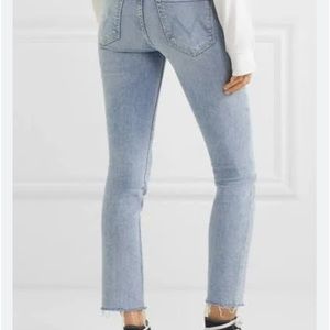 MOTHER mid rise dazzler jeans